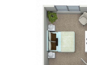 A1B Floor Plan A1B Floor Plan at Bell South Bay, Inglewood, 90304